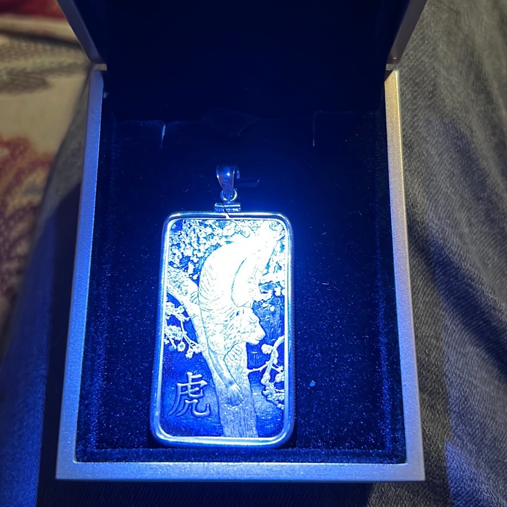 PAMP Suisse Sterling silver 1 oz